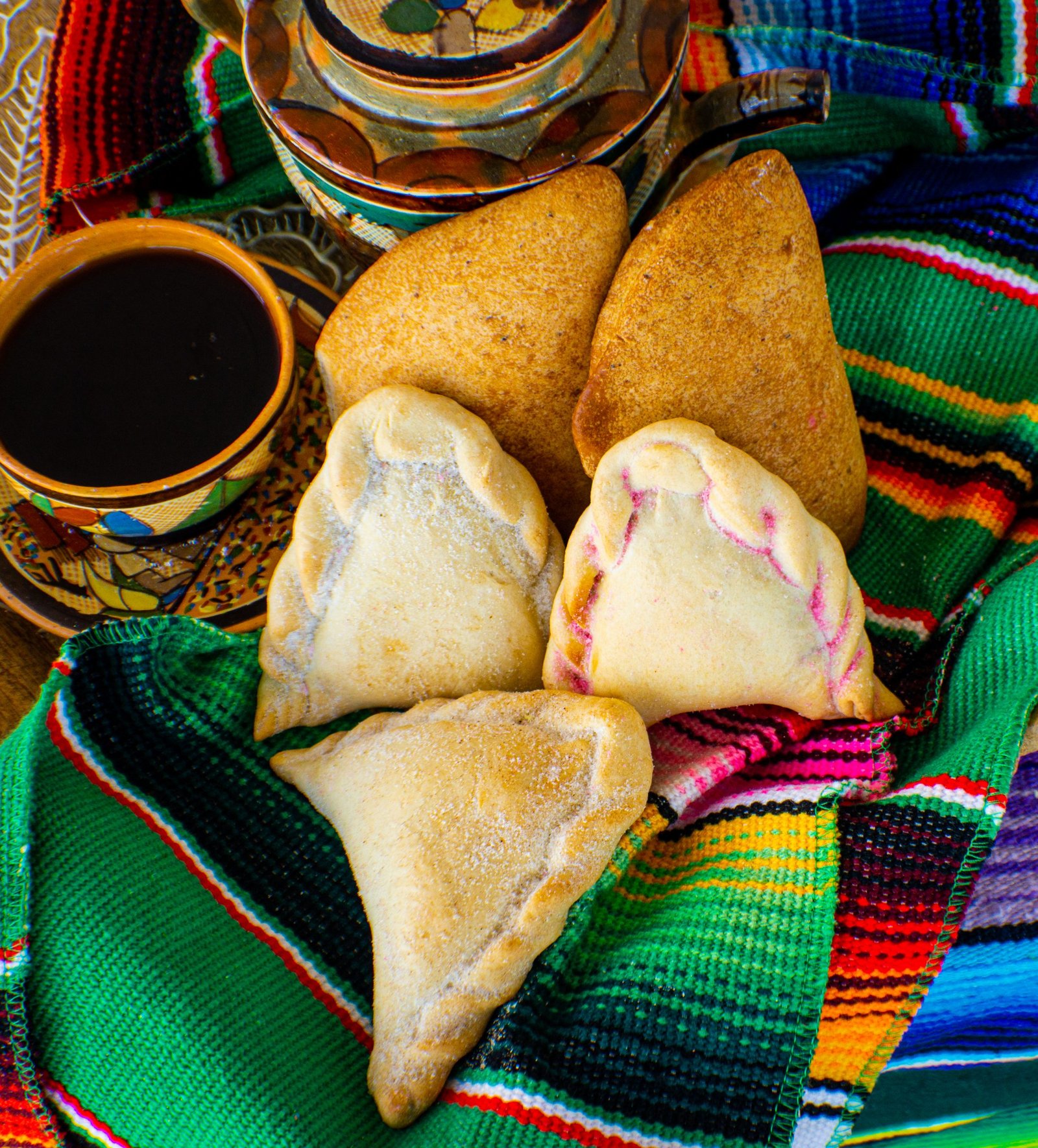 Empanadas and coffee from Bedoy’s Bakery