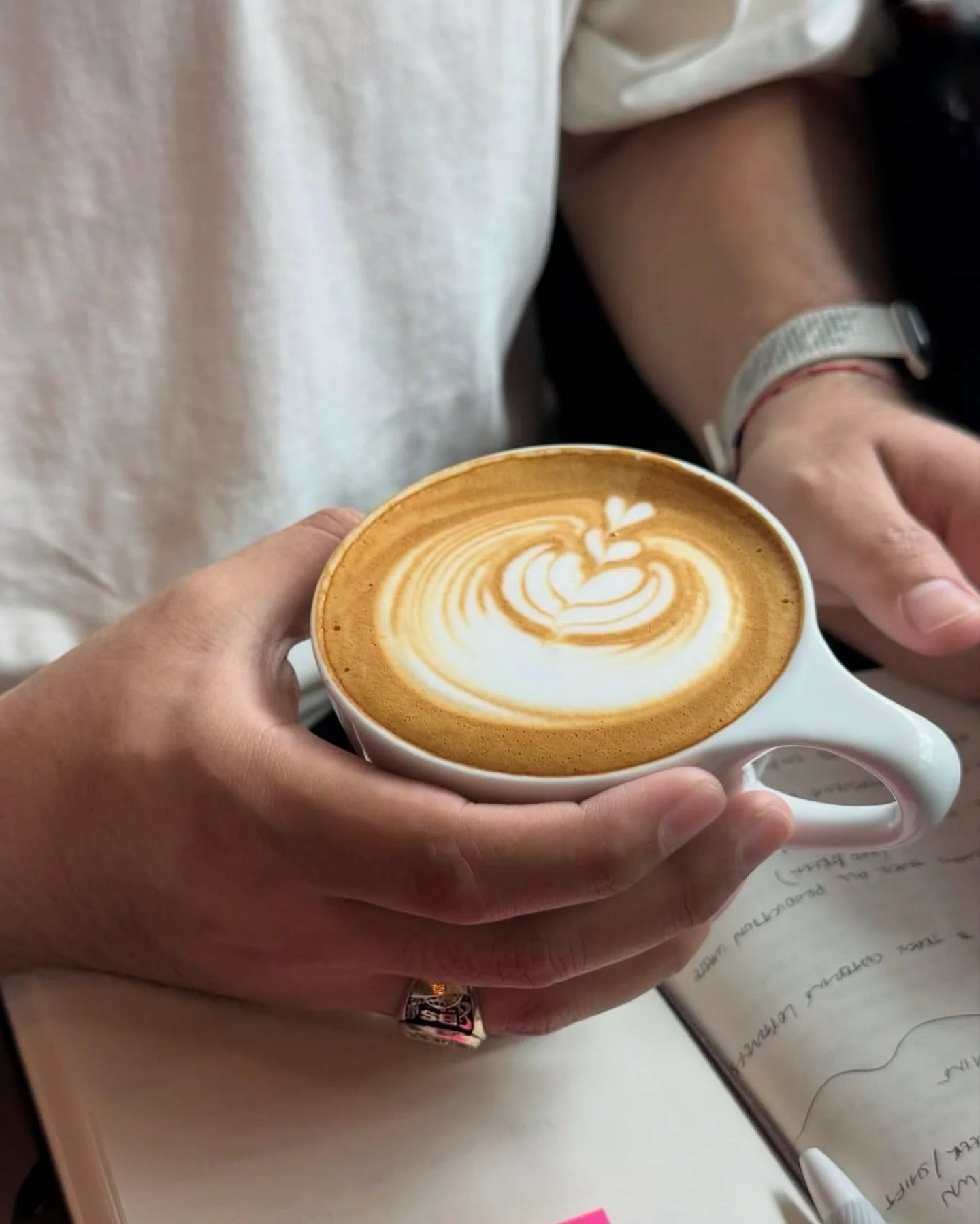 A latte from Local Coffee Founders