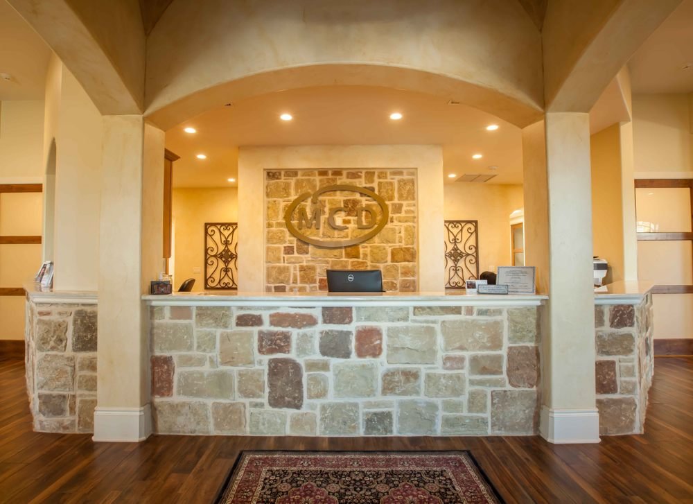Front desk, Huebner Road